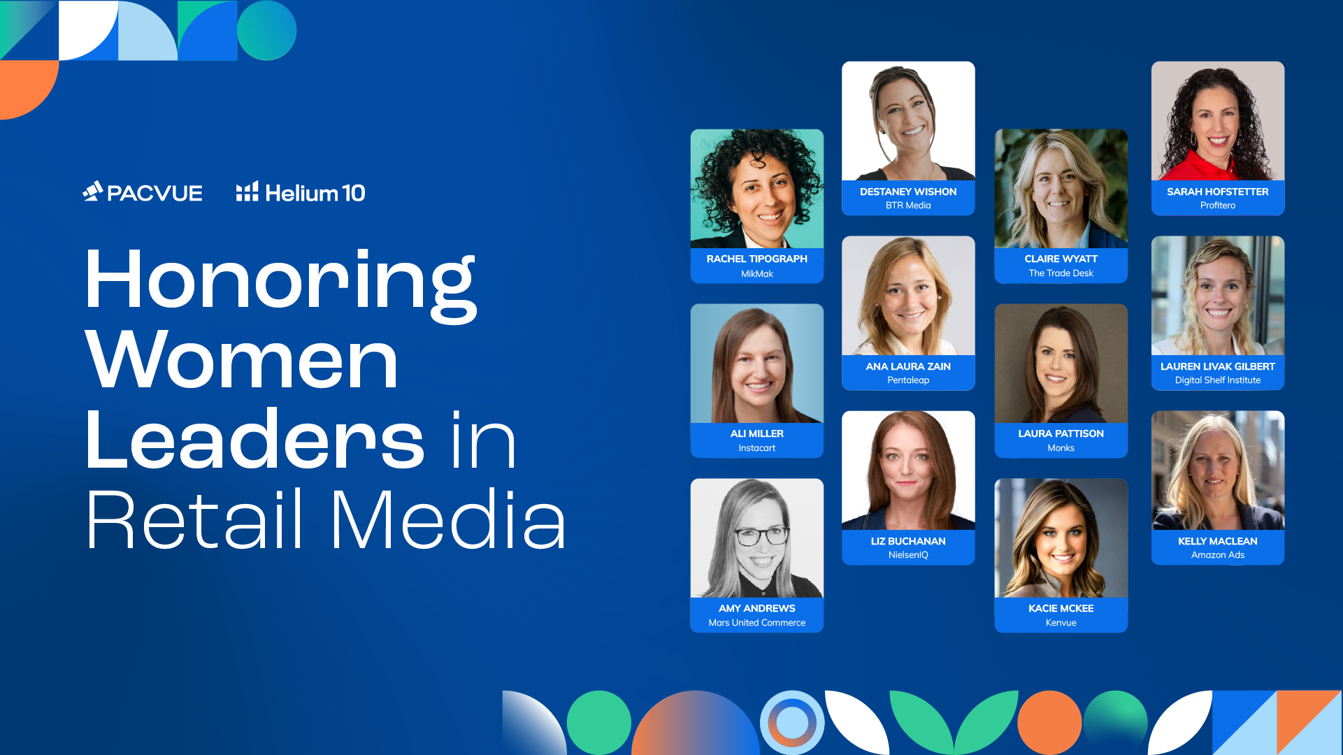 Honoring Women Leaders in Retail Media – Presented by Pacvue 